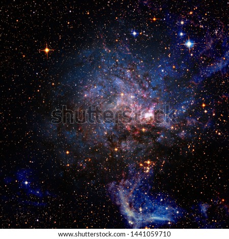Cosmos. Abstract space wallpaper. Elements of this image furnished by NASA
