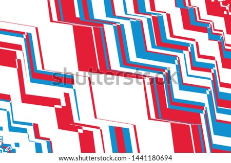 Abstract zig-zag background. Vector illustration