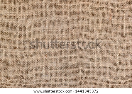 coarse burlap