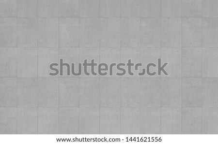 Industrial Loft style concrete cement square tiles wall background .