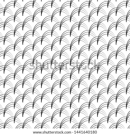 Geometric pattern with lines, rhombuses A seamless vector background. Black-whaite