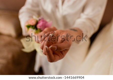 floral bracelet for bride elegant