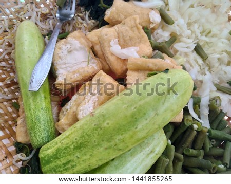 tofu, cucumber and long beans are good for health