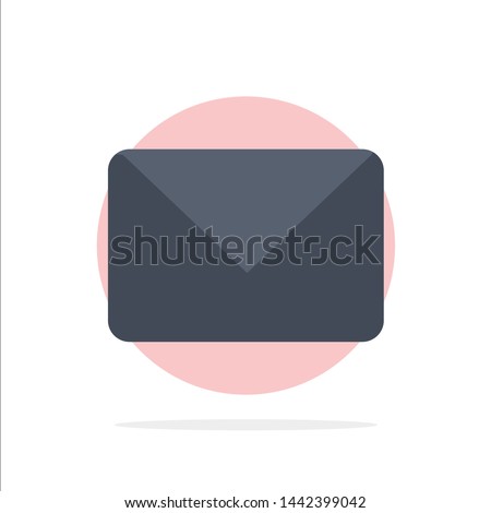 Twitter, Mail, Sms, Chat Abstract Circle Background Flat color Icon