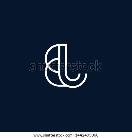 letter BJ JB B Clean and Minimal Initial Based Logo Design