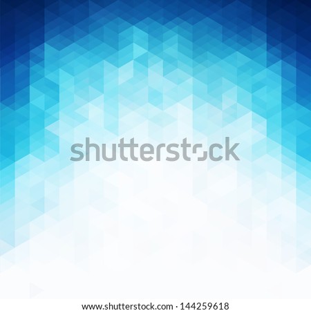 Abstract blue light template background