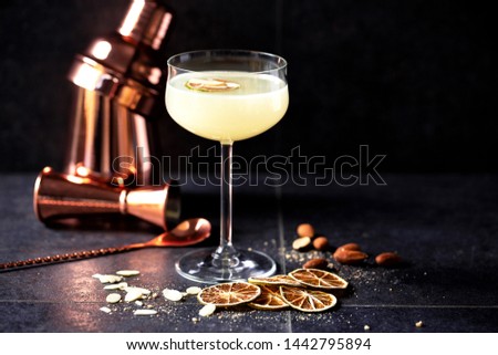 Almond Margarita cocktail for bringing of summer into your life, by removing of all the extra clothes