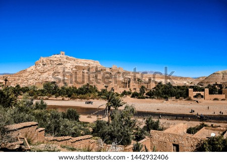 village in the desert, beautiful photo digital picture