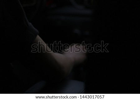 pictures highlighted by dark-feeling hands