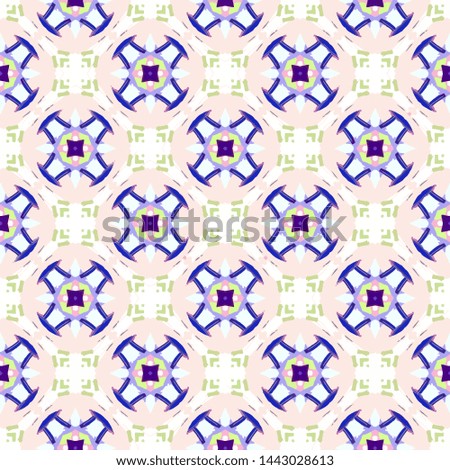 Modern Islamic geometric ornament. Seamless pattern illustration for design wrapping paper, wallpaper, carpet, and textile
