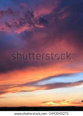 Prairie Storm Breathtaking Sky Colours