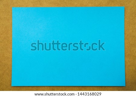 simple frame background, blue paper texture                          