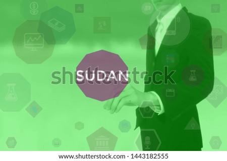 SUDAN - technology and business concept