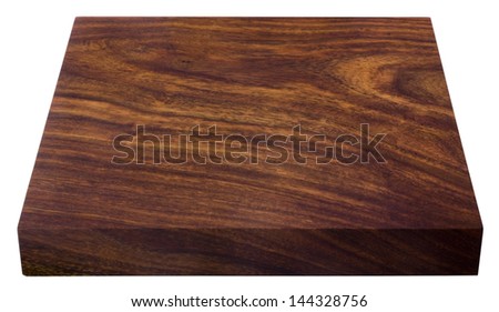 Close-up of a wooden shelf