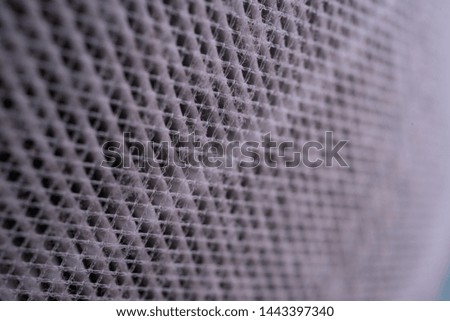 A modern home living Air filter with charcoal that traps dust and smell