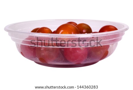 Close-up of a bowl of tomatoes