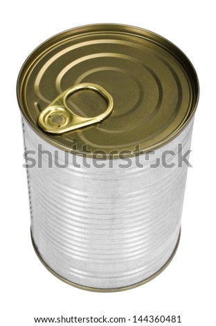 Close-up of a metal container