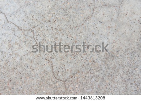 Concrete surface or cementite closely See the ingredients clearly in the pouring of the building floor.