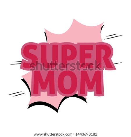 abstract super mom background with some special objects