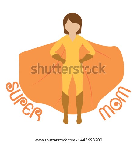 abstract super mom background with some special objects