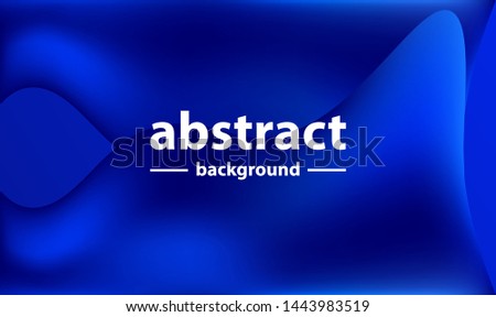 Blue abstract design with mesh gradient, and modern concept, used for background, wallpaper, cover, landing page and presentation.