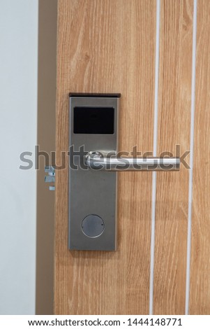 smart card door key lock system, door security