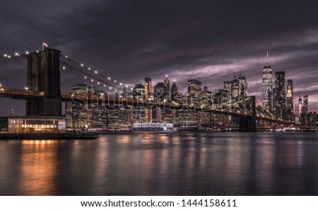 The Brooklyn Bridge is probably one of the most famous bridges in the world.