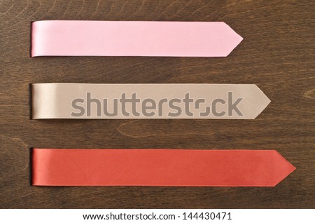 Colorful ribbons  