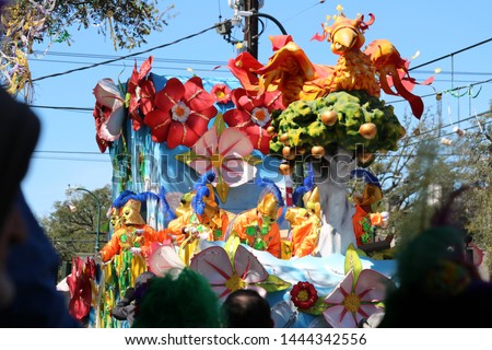 Mardi Gras Float in New Orleans