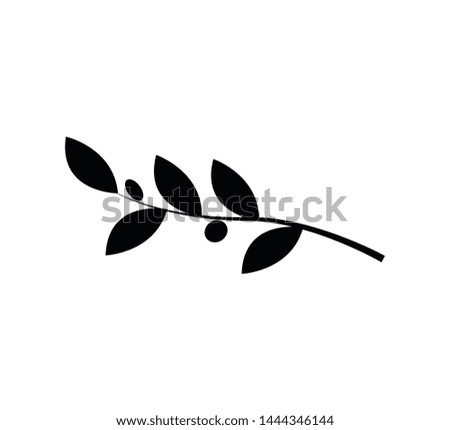 Olive nature icon vector illustration
