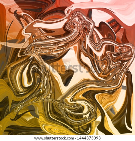 marble and liquid abstract background with oil painting streaks