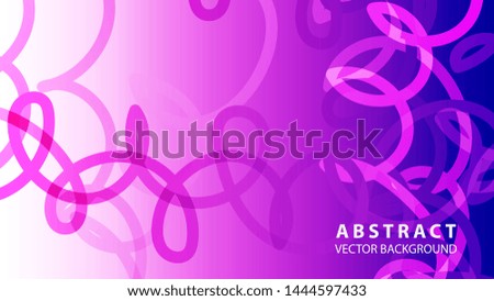 Abstract Colorful Curve Line Background with gradient color - vector