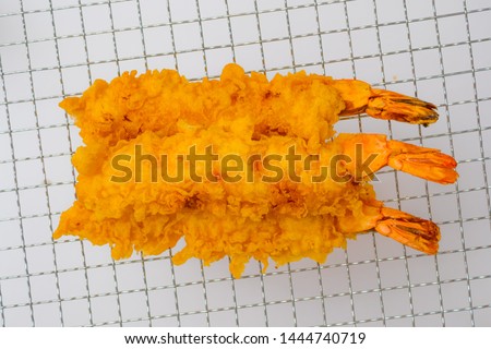 　Japanese shrimp tempura (fried food)
