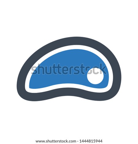 omelette glyph color vector icon