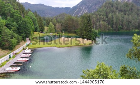 Weekend in Alpes, Lake in Austria 001