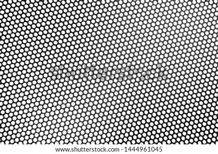 pattern of dots in black and white style background