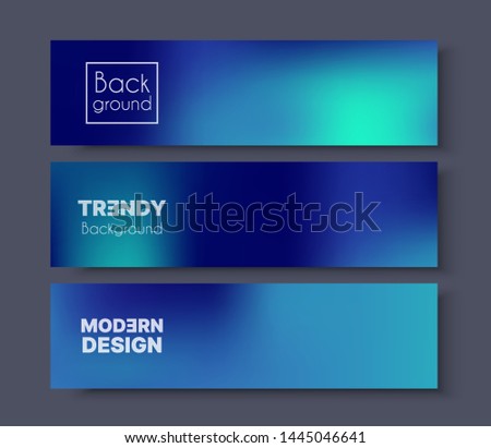 Abstract neon modern futuristic creative blue design background. Colorful pattern with mesh effect  gradient templates for placards banners flyers