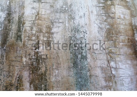 Abstract texture background of Crack & Dirty grunge cement floor, house exterior building. Seamless pattern of gravel concrete brick wall, industry construction surface 