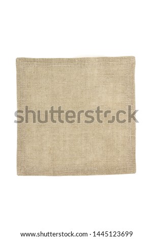 Pocket square isolated over a white background. Wedding accessories Royalty-Free Stock Photo #1445123699