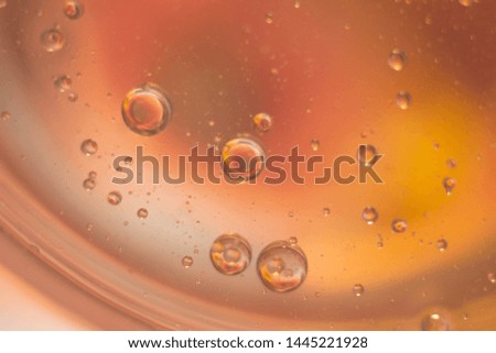 red orange  yellow water droplets macro 