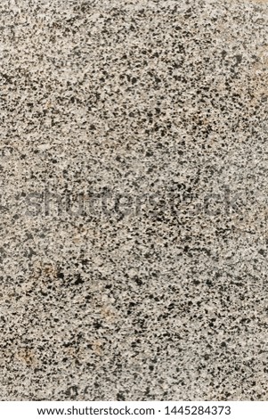Polished Real granite texture with Black and Gray Spots for background. Granite slab vertical image
