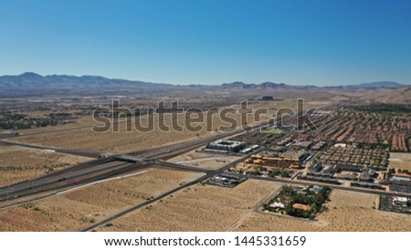 Las Vegas Suburbs Drone Picture