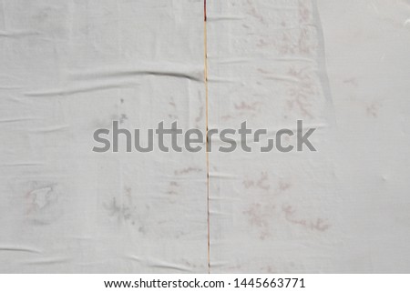 wrinkled stained street wall poster 