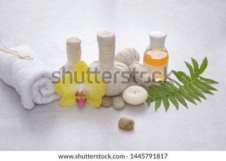 Beauty and fashion concept,beautiful composition of spa treatment
