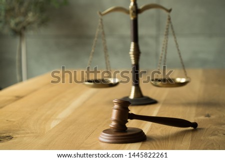 Law and Justice concept image
