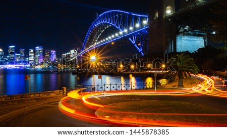 Vivid Sydney 2019 at Sydney Harbour Bridge