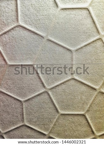 bright ceramic tiles with geometric patterns