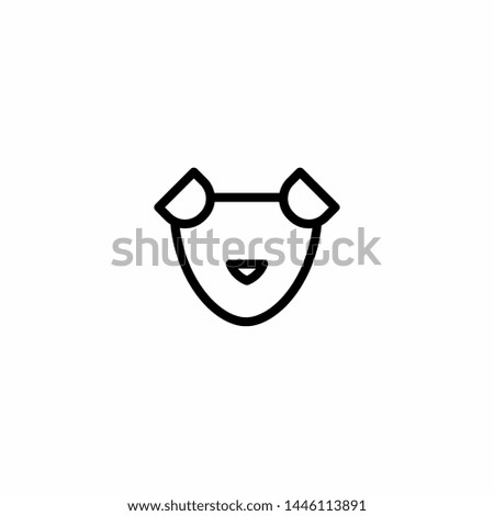 dog puppy pet icon symbol
