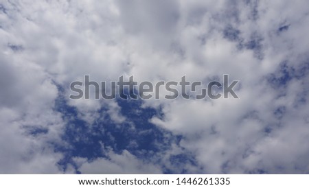 Beautiful landscape cloud and sky on Indonesia