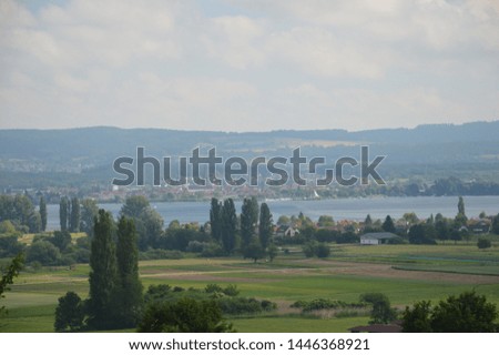 landscape on the Höri lake  constance Royalty-Free Stock Photo #1446368921